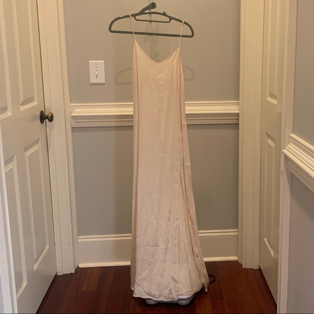 Still water slip dress